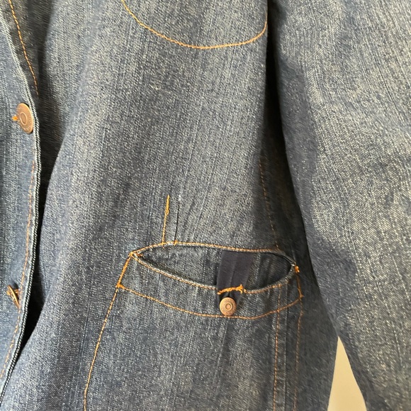 Havana Jack’s Cafe Plus Size 3X Jean Blazer Jacket - Picture 8 of 10